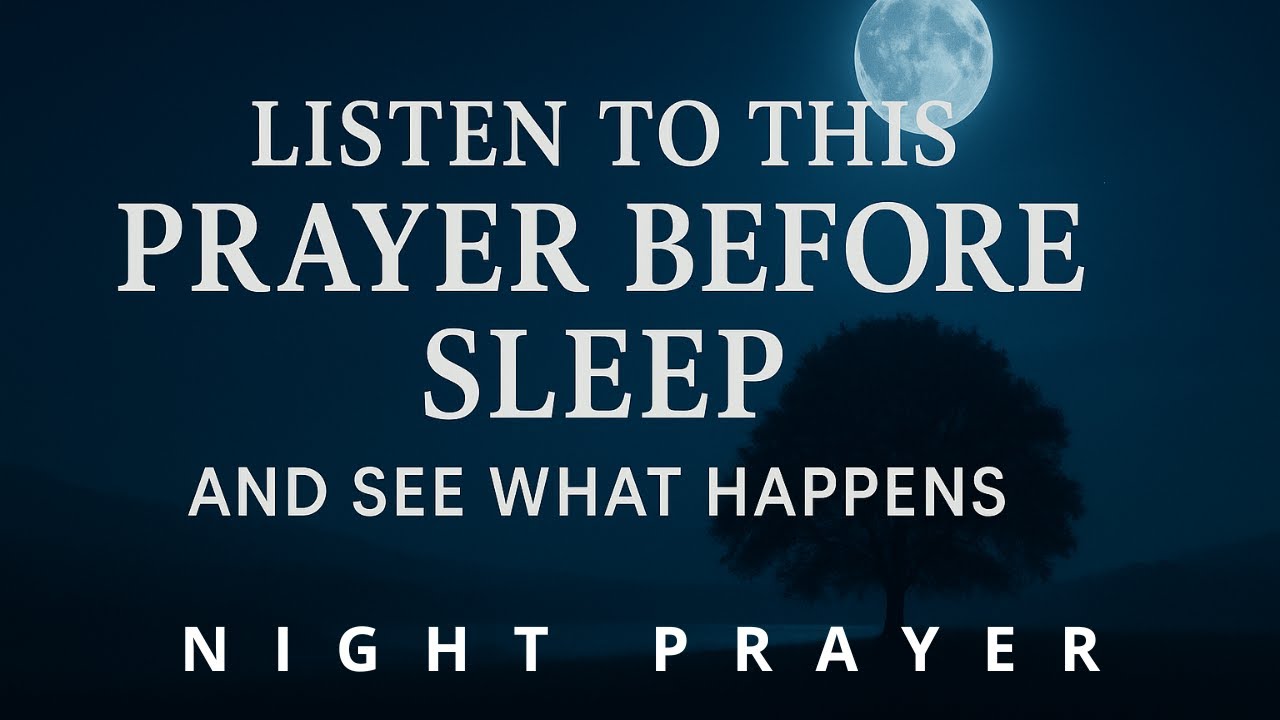 A Blessed Bedtime Prayer for Sleep & Protection 🙏 Fall Asleep in God’s Peaceful Presence Tonight