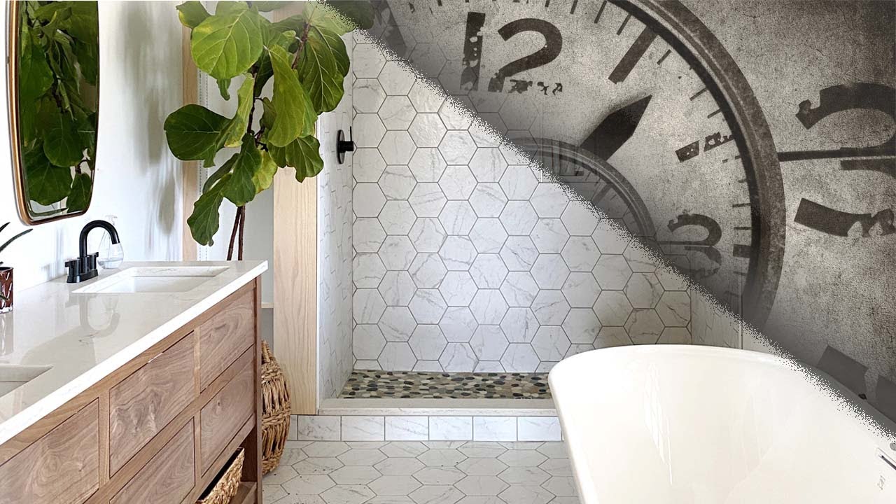 Can we finish this bathroom in time? YouTube