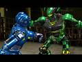 REAL STEEL BLUE HEFTY VS GREEN JESTER