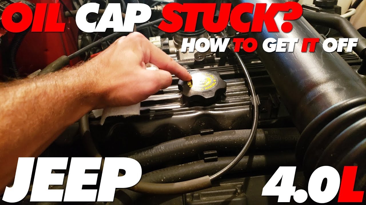 Jeep Stuck Oil Cap | How To Get It Off