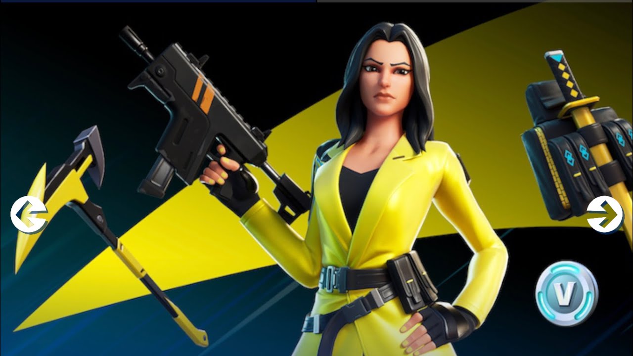 I bought the Yellow Jaket bundle in Fortnite - YouTube