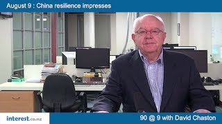 90 seconds @ 9am : China resilience impresses