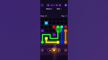 Connect Dots Game | #level12 | Satisfying Gameplay #shorts #puzzle #gaming