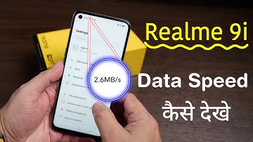 How to Show Network Speed in Realme 9i | Realme 9i me Data Speed Show Kaise Kare