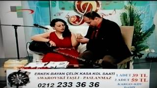 ERDEM GENÇTÜRK (DOĞRU ADAM) ve Mine Gez. COLISEUM marka kol saati tanıtımı.Tele-Alışveriş. Rumeli tv