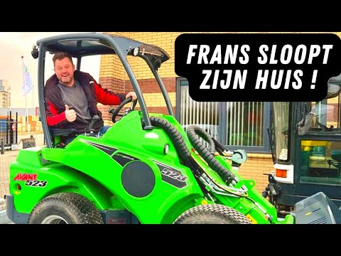 Frans Duijts sloopt zijn huis in Tiel