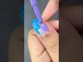 💜🩵 Nail art tutorial at home #tutorial #nailartdesigns #asmr #nailinspo #nailart #naildecoration