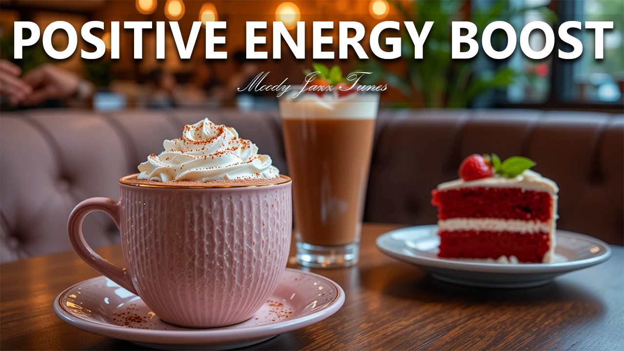 Positive Energy Bost ☕ Morning Bossa Nova Jazz Cafe Spring Cafe Music for Energy & Positive Day
