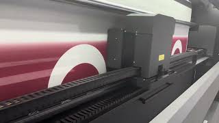 Yaselan Binary Star Çift Yönlü Bayrak Baskı Makinesi Double Way Flag Printer