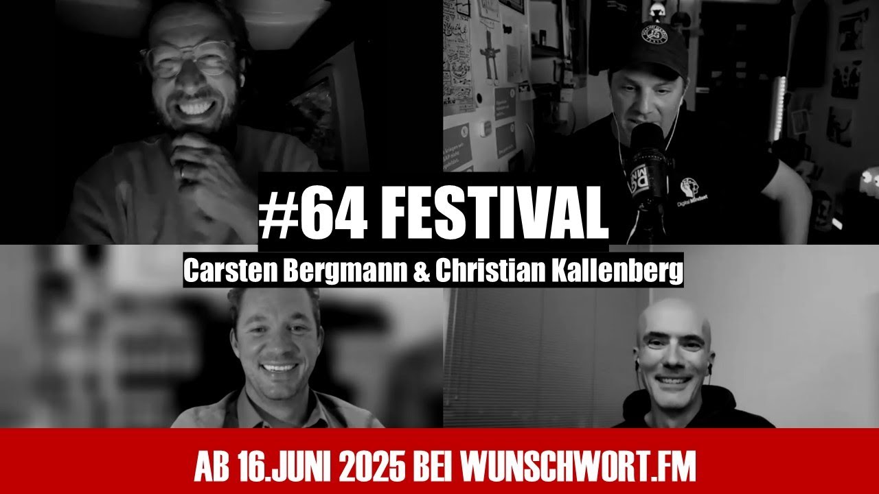 Ibiza, Bundesgartenschau, David Hasselhoff?! Ab 16.6. besprechen wir bei das WUNSCHWORT "Festival"