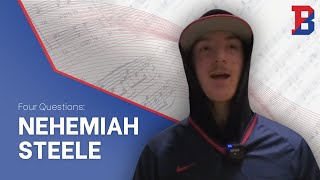 4 Questions: Nehemiah Steele