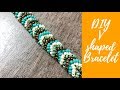 Chevron Beaded Bracelet - DIY Tutorial