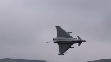 Eurofighter Typhoon Pass at the Mach Loop