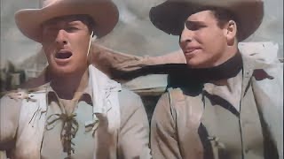 Kawanan Gemuruh (1933) Buster Crabbe & Randolph Scott | Film Barat (Berwarna)