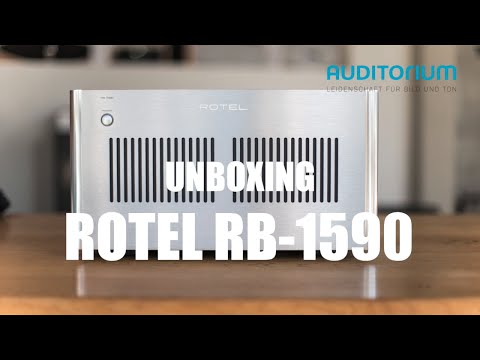 Unboxing Rotel RB-1590