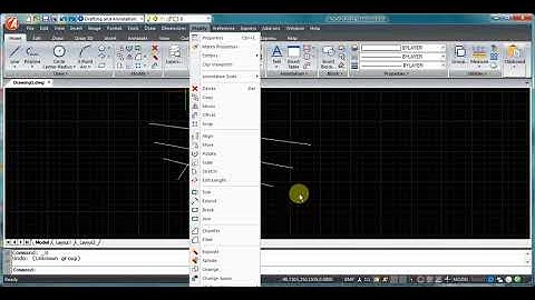 Trim and Extend commands in ActCAD
