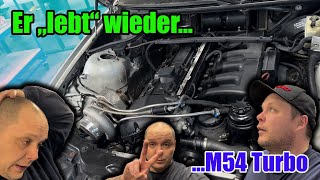 BMW E46 330 TURBO | Er "lebt" wieder ! M54B30 Turbo | #turbo #garret #bmw