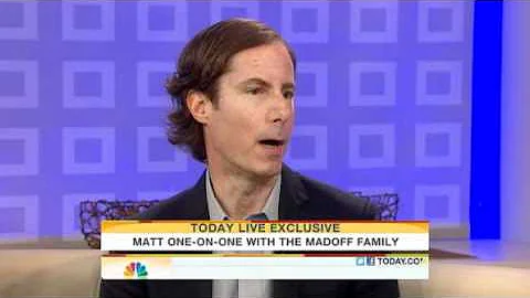 Matt Lauer Interviews Ruth and Andrew Madoff