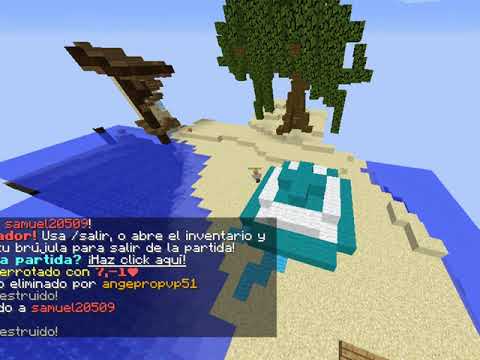 fortnite en minecraft. jugando como noobs :,v
