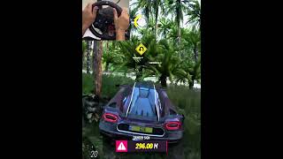 Koenigsegg 3 Star jump challenge 🔥#forzahorizon5 #pcgames #pcgaming #gaming #ps5 #logitechg29