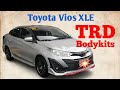 Toyota Vios Gen 4 XLE TRD bodykits installation