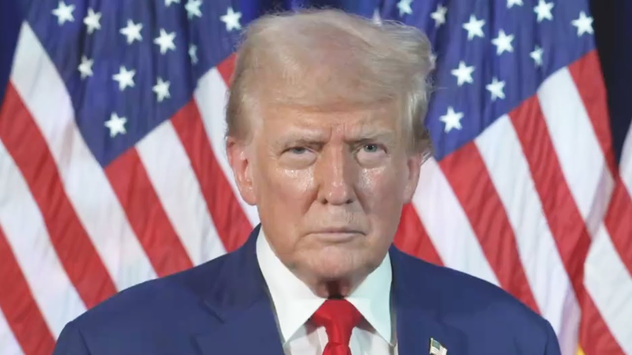 Confused, desperate Trump records sweaty video