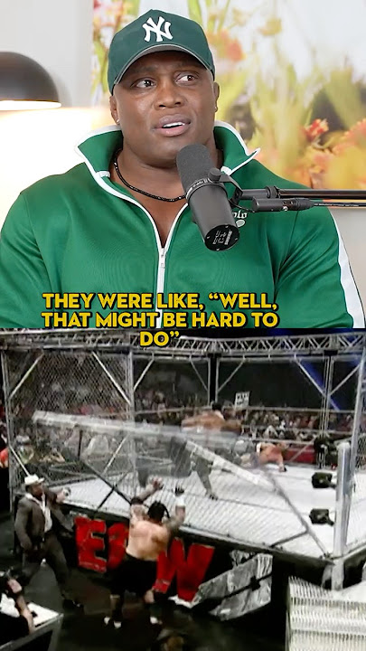 Bobby Lashley Dove Through A Steel Cage Onto Umaga!