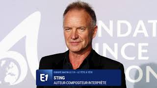 Concert au Bataclan : Sting assure que c'est 