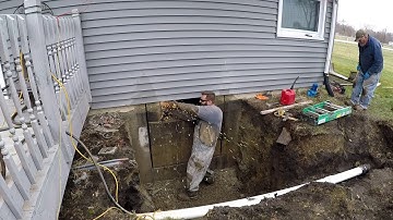 Egress Window Installation on an existing foundation