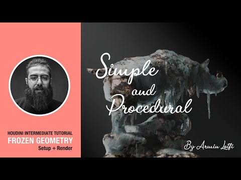 Houdini Frozen Geometry Tutorial