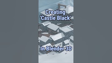 Castle Black - Blender 3D #gameofthrones  #got  #blender #blender3d #3d #3dart #cg #art #artwork