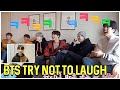 Bts try not to laugh or smile challenge