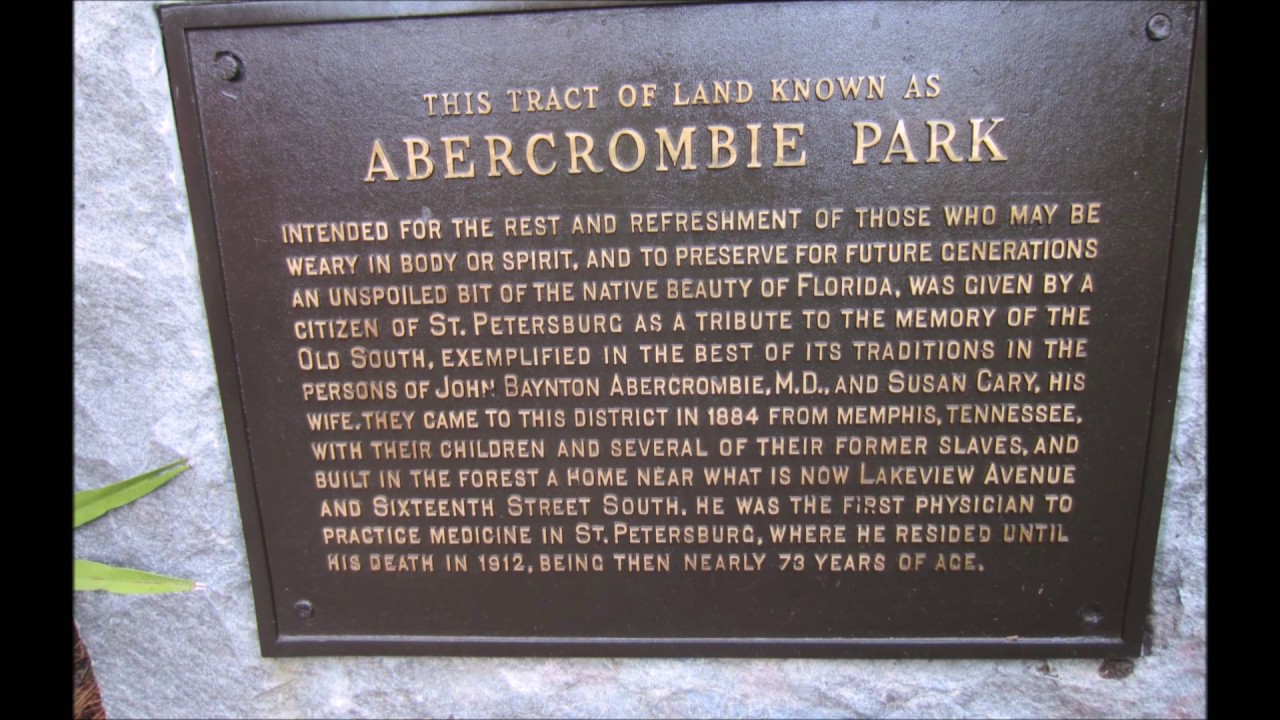 A walk in the park episode 2 Abercrombie park. Saint Petersurg Fl