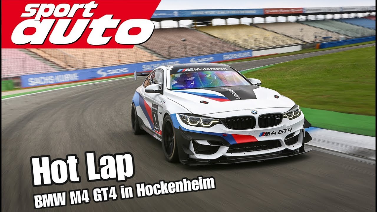 Bmw M4 Gt4 Schnellster Bmw In Hockenheim Tracktest Kleiner Kurs Sport Auto Youtube