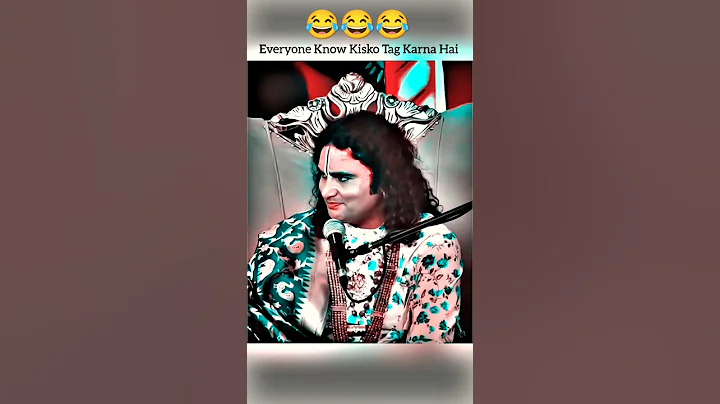 पेट इतना मोटा क्यों है😂 #shorts #aniruddhacharyaji #funnyshorts