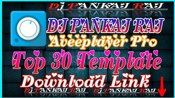 Top 30 Templates Avee Player Donwload ❤ESPECIAL Template ❤Dj Pankaj Raj