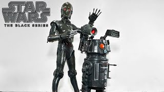 Star Wars the Black Series 0-0-0 (Triple Zero) and BT-1 Rerelease