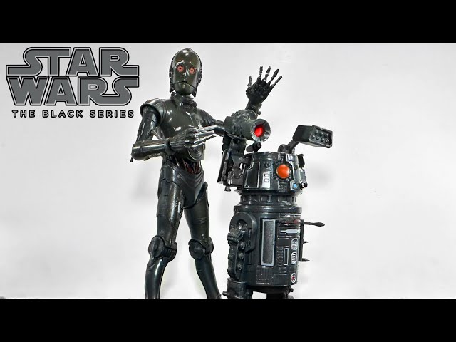 Star Wars the Black Series 0-0-0 (Triple Zero) and BT-1 Rerelease