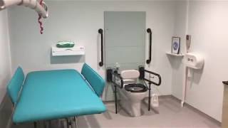 Changing Places accessible toilet - Westmorland General Hospital
