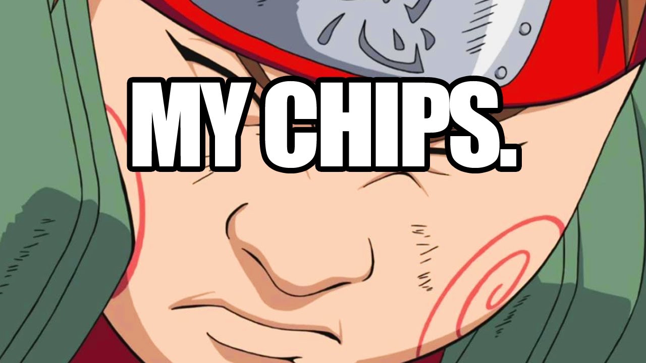 Choji Eating Chips : Chôji akimichi (秋道チョウジ akimichi chôji) est l'un
