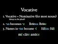 The Vocative Case