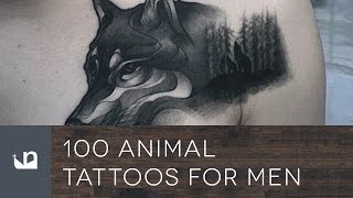 100 Animal Tattoos For Men