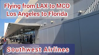 Flying From Los Angeles LAX to Orlando MCO on SouthWest airlines