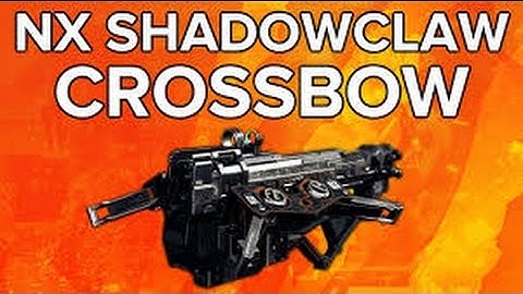 Nx shadowclaw from common supplydrop