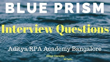 BluePrism Interview Questions Use of Block Stage  BPIQ4013- Aditya RPA Academy Bangalore BTM Layout