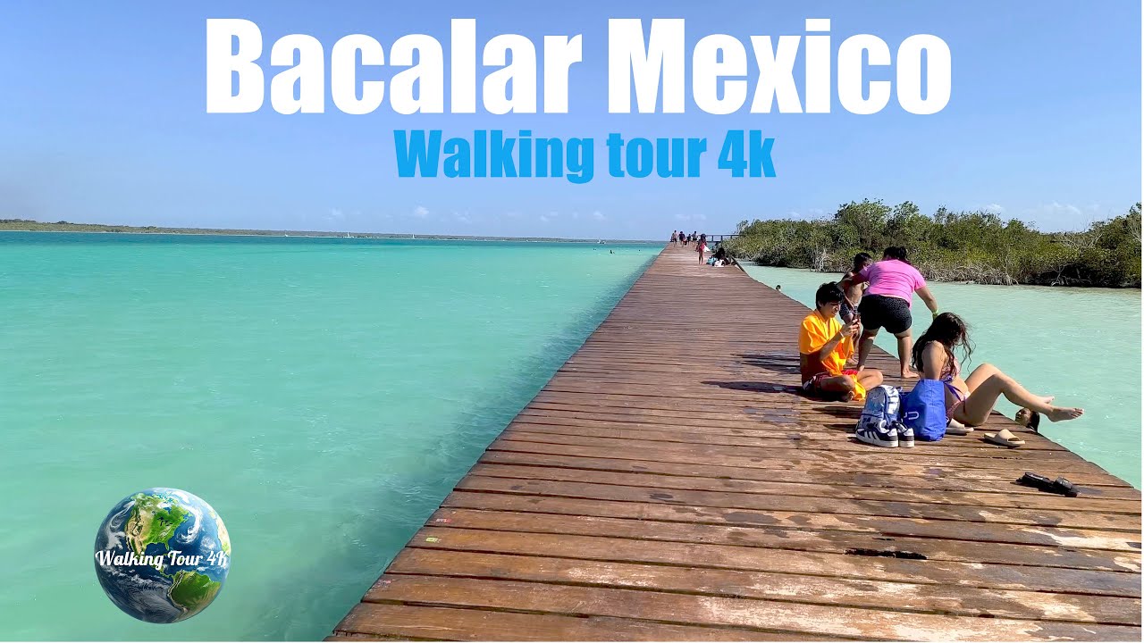 Bacalar, Mexico - Walking Tour in 4K 🇲🇽