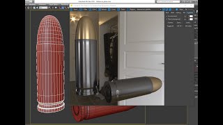 Урок для новичков. 3d моделирование патрона в 3ds max 2016