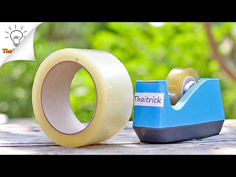 9 Ideas with Adhesive Tape | Thaitrick