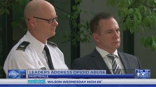 Fayetteville leaders tackle opioid abuse problems