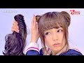 3 JAPANESE SCHOOLGIRL HAIRSTYLES How-to Tutorial by kawaii fashion model | 女子高生制服ヘアアレンジ